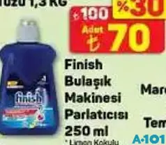 FİNİSH BULAŞIK MAKİNESİ PARLATICISI 250 ML